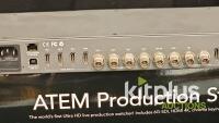 Blackmagic Design ATEM Production Studio 4K, 8-Input Ultra HD Video Switcher, Serial No. 2107084 - 5