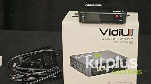 Teradek VidiU HDMI H.264 Video Streaming Encoder, 1080p, Wi-Fi/Ethernet, SN: 24500159