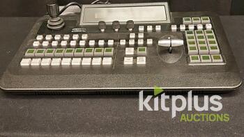 Broadcast Pix Video Switcher Control Panel with Joystick and T-Bar Fader