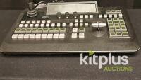 Broadcast Pix Video Switcher Control Panel with Joystick and T-Bar Fader