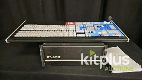 NewTek TriCaster TC8000 Broadcast Video Switcher with TCXD8000 CS Control Surface, 8 SDI I/O