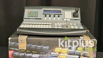 Blackmagic Design ATEM 1 M/E Broadcast Panel, 1 ME, T-Bar, Joystick, Original Box, Serial 1414-53