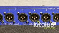 CTP Systems ADA126 Dual Six Output Audio Distribution Amplifier, XLR I/O, 100-240V (2 Units) - 2