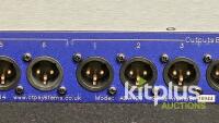 CTP Systems ADA126 Dual Six Output Audio Distribution Amplifier, XLR I/O, 100-240V (2 Units) - 3