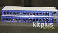 CTP Systems ADA126 Dual Six Output Audio Distribution Amplifier, XLR I/O, 100-240V (2 Units) - 4