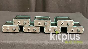 CTP Systems PB2 Potbox Volume Control Units with XLR Pass-Through and Belt Clips