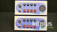 CTP Systems FW4010 4-Wire Intercom Box Pair, 4 Channels, XLR IO, 110-240VAC, S/N 16954/16955