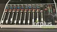 Glensound GSNX8A 8-Channel Broadcast Audio Mixing Console with 48V Phantom Power and Built-in Compressors - 4