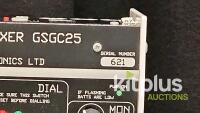 Glensound GSGC25 Portable ISDN Audio Codec Mixer, 3-Channel, Case, UK/EU/USA Protocol, S/N 621 - 2