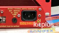 Sonifex RB-DS2 Stereo Audio Delay Synchroniser, 2 Channel, Rackmount, Serial 060715 - 4