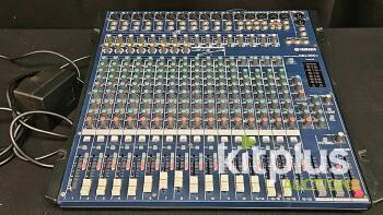 Yamaha MG206C 20-Channel Analog Mixing Console with 6 Compressors, 4 Group Buses, and 4 Aux Sends