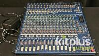 Yamaha MG206C 20-Channel Analog Mixing Console with 6 Compressors, 4 Group Buses, and 4 Aux Sends