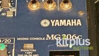 Yamaha MG206C 20-Channel Analog Mixing Console with 6 Compressors, 4 Group Buses, and 4 Aux Sends - 3