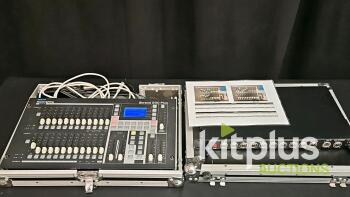Philips Strand 200 Plus 24/48 DMX Lighting Console & XTBA Smart Splitter 10i Bundle