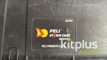 Peli Storm Case iM2620 Black, Rolling Hard Case with Foam, 21"x16"x11", IP67, Pull Handle