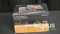 Lilliput H7 7" Ultra-Bright 1800nit 4K On-Camera Monitor HDMI In/Out, NP-F Slot, LUT, Case - 6