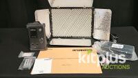 Aputure Light Storm LS 1s LED Video Panel V-Mount, 5500K, Controller, Remote, Box, SN 8T005105