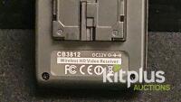 Wireless HDMI Video Sender & Receiver Kit CB8822/CB3812 LCD, Batteries, Adapters, Up to 1080p - 2
