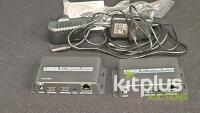 HDMI Extender 200M VT-510 Kit, 1080P, IR, CAT5e/6, Tx & Rx, Adapters, CE/FCC/RoHS