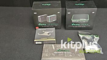 BirdDog FLEX Backpack & FLEX 4K IN 4K NDI Video Encoders, HDMI, PoE, RS232, Power Adapters, S/Ns