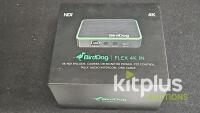 BirdDog FLEX Backpack & FLEX 4K IN 4K NDI Video Encoders, HDMI, PoE, RS232, Power Adapters, S/Ns - 8