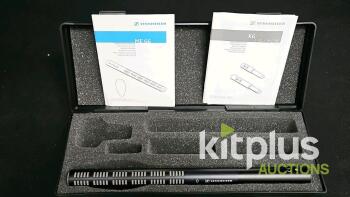 Sennheiser K6/ME66 Shotgun Microphone System with Supercardioid Pattern and Accessories