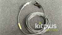 Sennheiser MKE 2-5 Gold-C Lavalier Microphone, Omnidirectional, 3.5mm Locking Connector, Black - 2