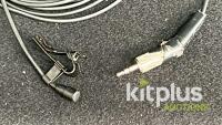 Sennheiser MKE 2-5 Gold-C Lavalier Microphone, Omnidirectional, 3.5mm Locking Connector, Black - 3