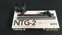 R&Oslash;DE NTG-2 Shotgun Condenser Microphone, Supercardioid, Dual Power, XLR, Original Box