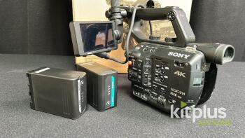 Sony PXW-FS5M2 4K Super 35mm XDCAM Camcorder, E-Mount, Dual SD Slots, Variable ND, S/N 4003739 with Zacuto FS5 Z-Finder