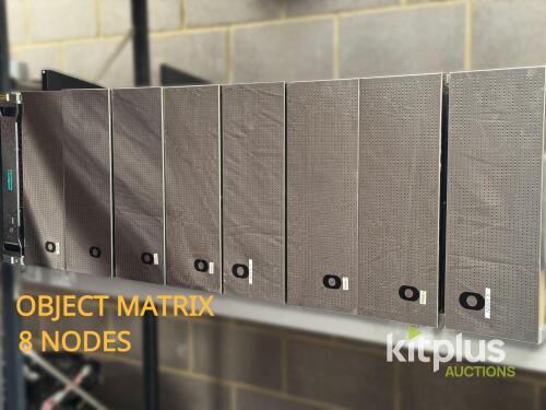 Object Matrix Storage Platform - Server with 8 nodes.