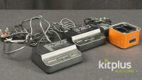 Sony BC-U1 & BC-U1A AC Battery Chargers + H&auml;hnel proCube2 Dual USB Charger &ndash; Camcorder & DSLR