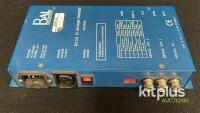 BAL Broadcast SAC 011A Serial to Analogue Converter & Netgear FS105 5-Port Ethernet Switch w/Accs - 2