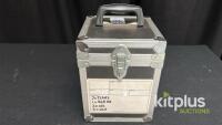 Set of 4 Flight/Equipment Cases&mdash;Varied Sizes, Black & Blue, Utility and Rack Style, Label Slot - 15