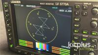 Leader LV 5770A Multi Monitor with 6.3" XGA Display, 3G/HD/SD-SDI Support, and Advanced Measurement Functions - 9