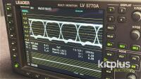 Leader LV 5770A Multi Monitor with 6.3" XGA Display, 3G/HD/SD-SDI Support, and Advanced Measurement Functions - 10