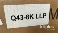 Lilliput Q43-8K - 43" 8K / 12G-SDI Production Monitor - BOXED UNOPENED. - 3