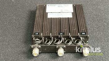Amphenol Procom DPF 70/6 6-Cavity Duplexer, 406-500 MHz, 13-16 MHz Spacing, 50 W