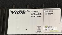 Amphenol Procom DPF 70/6 6-Cavity Duplexer, 406-500 MHz, 13-16 MHz Spacing, 50 W - 2