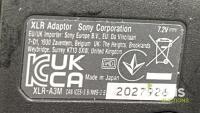 Sony XLR-A3M Camera Audio Adaptor, 3 Inputs, +48V Phantom, Multi Interface Shoe, S/N 2027926 - 2