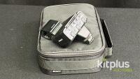 Sony XLR-A3M XLR Audio Adapter with Case, Multi Interface Shoe, +48V Phantom Power, 4-Ch Capable