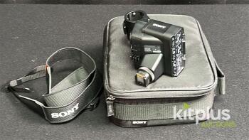 Sony XLR-A3M Audio Adapter, 3 XLR Inputs, MI Shoe, 7.2V, w/ Case and Strap, Serial 2028148