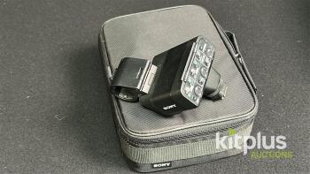 Sony XLR-A3M XLR Audio Adapter for Camera, 3 Inputs + Case, for MI Shoe Cameras