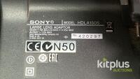 Sony HDLA-1505 Large Lens Adaptor for HDC Series Cameras, Serial No. 420297 - 2