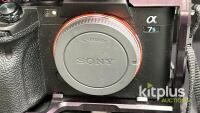 Sony Alpha a7S III 4K Mirrorless Camera Kit w/ XLR Audio, Metabones Adapter, Shape Rig, 2 Batteries - 2