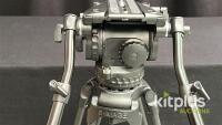 E-IMAGE GH25 Fluid Head with GC102 Carbon Fiber Tripod, 55 lb Capacity, 63" Max Height - 5