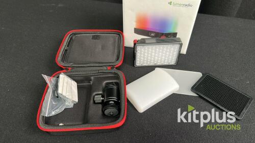 Aputure MC Pro RGBWW LED Video Light Panel Kit w/ Case, Grid, Diffuser & Mount