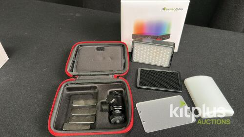 Aputure MC Pro RGB LED Light Panel, 2,000&ndash;10,000K, LumenRadio CRMX, Case & Accessories