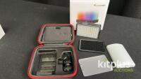 Aputure MC Pro RGB LED Light Panel, 2,000&ndash;10,000K, LumenRadio CRMX, Case & Accessories