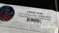 Chimera 9190 Speed Ring, 7-3/4" (197mm) Aluminium, Compatible with ARRI and Chimera Lightbanks - 3